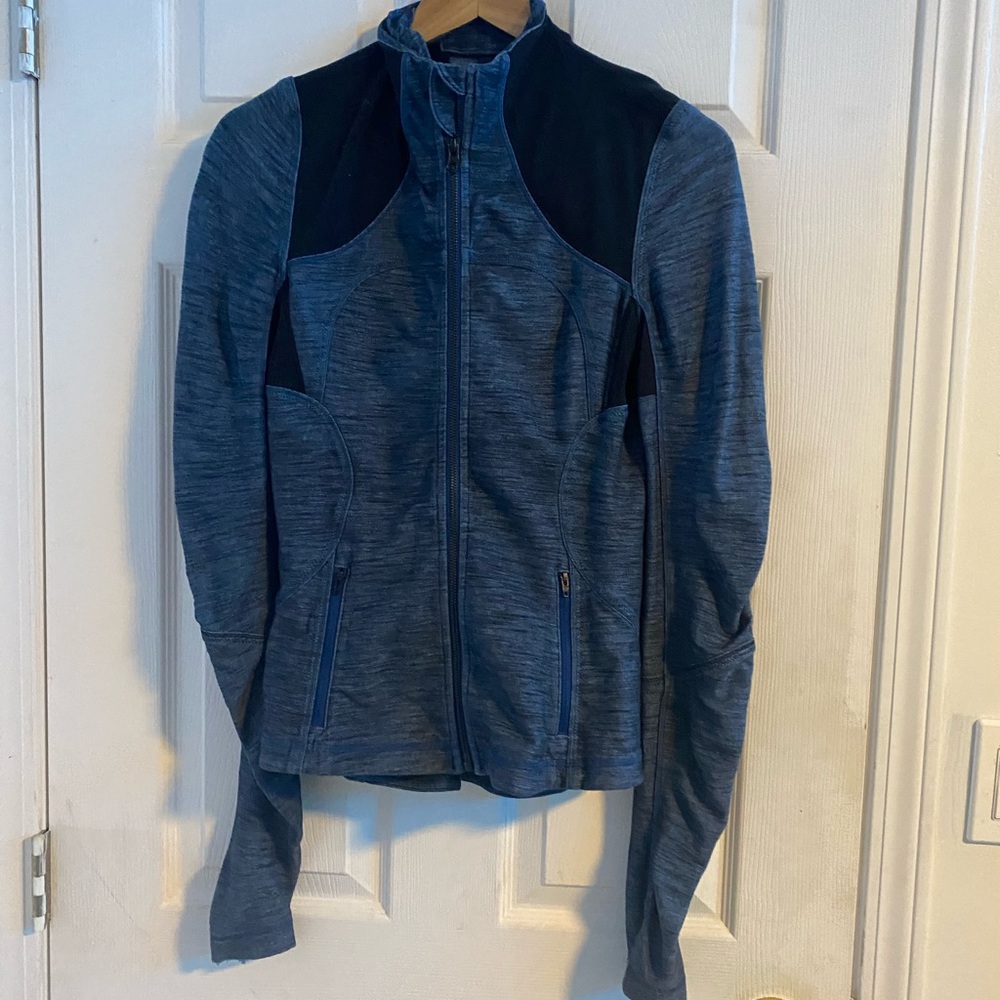 LuluLemon Blue Full-Zip Jacket